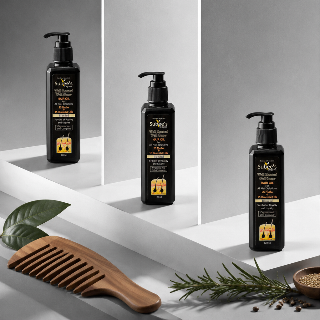 Hair Oil (Well Rooted Well Grow) Subees Organic