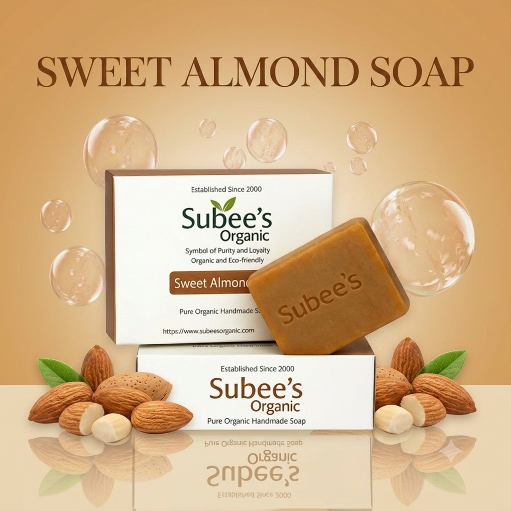 Subee's Organic Sweet Almond Soap