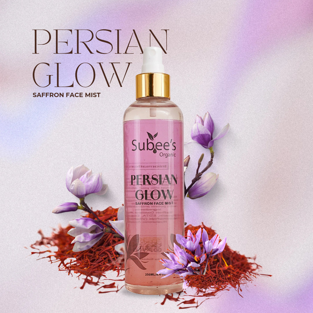 Subee's Organic Persian Glow - Saffron Face Mist