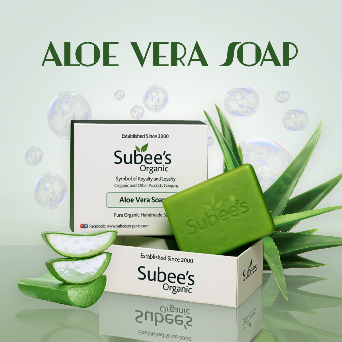 Subee’s Organic Aloe Vera Soap