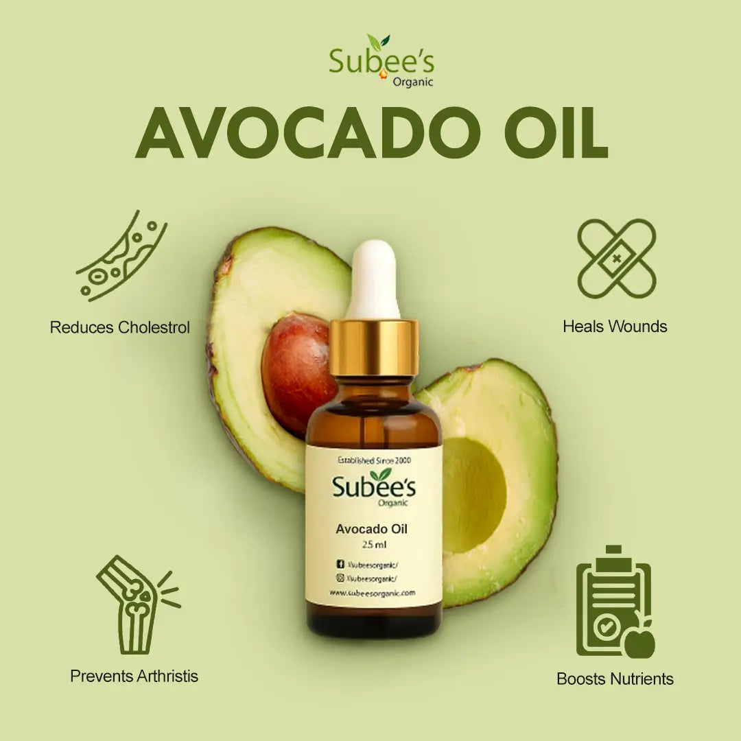 Subee’s Organic Avocado Oil – 25ml
