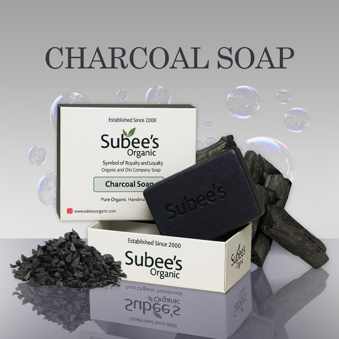 Subee’s Organic Charcoal Soap
