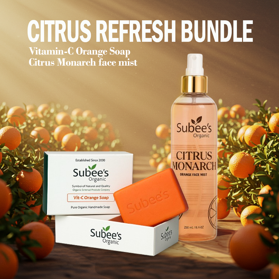 🍊 Citrus Refresh Bundle Vitamin-C Orange Soap + Citrus Monarch Orange Face Mist
