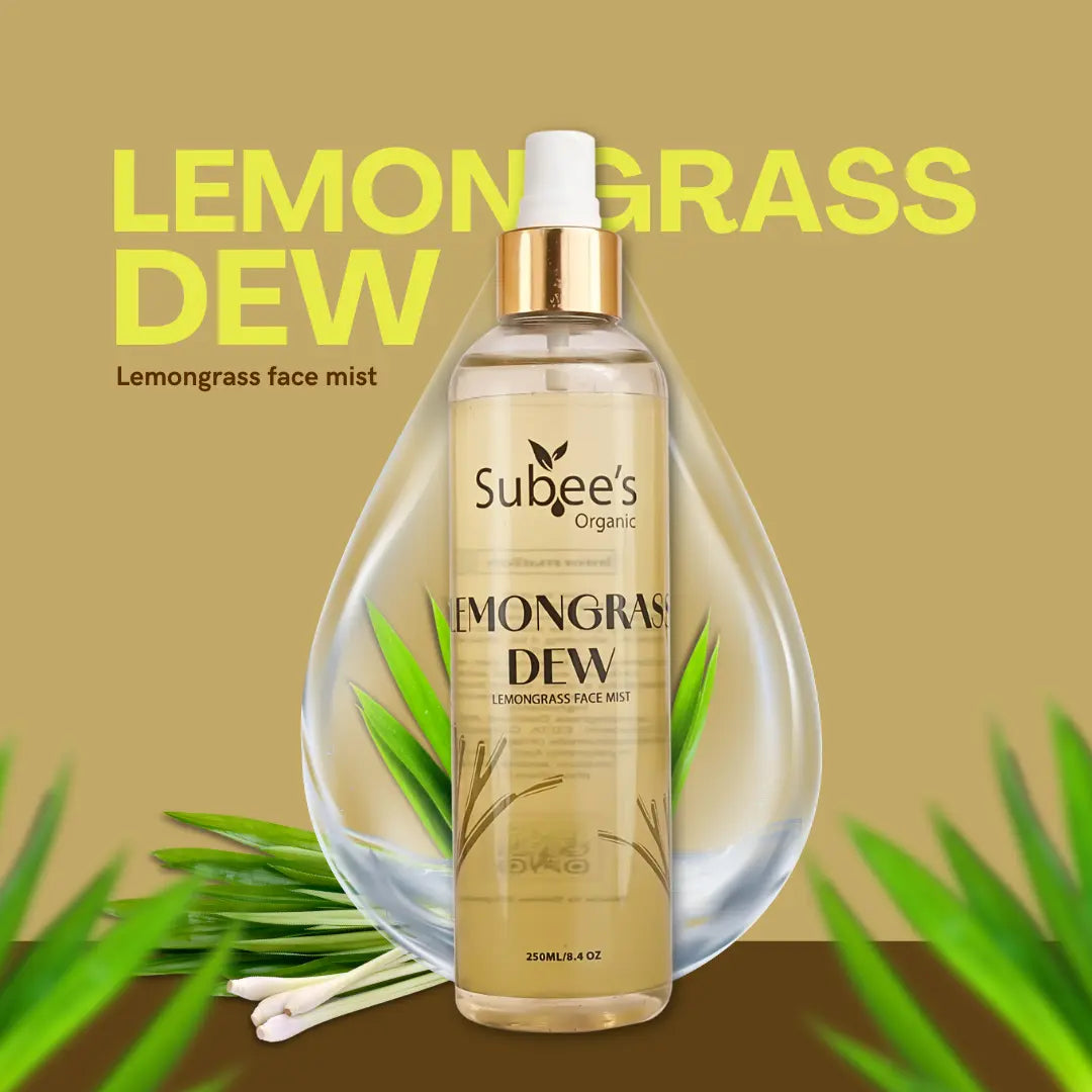 Subee's Organic Lemongrass Dew Lemongrass Face Mist