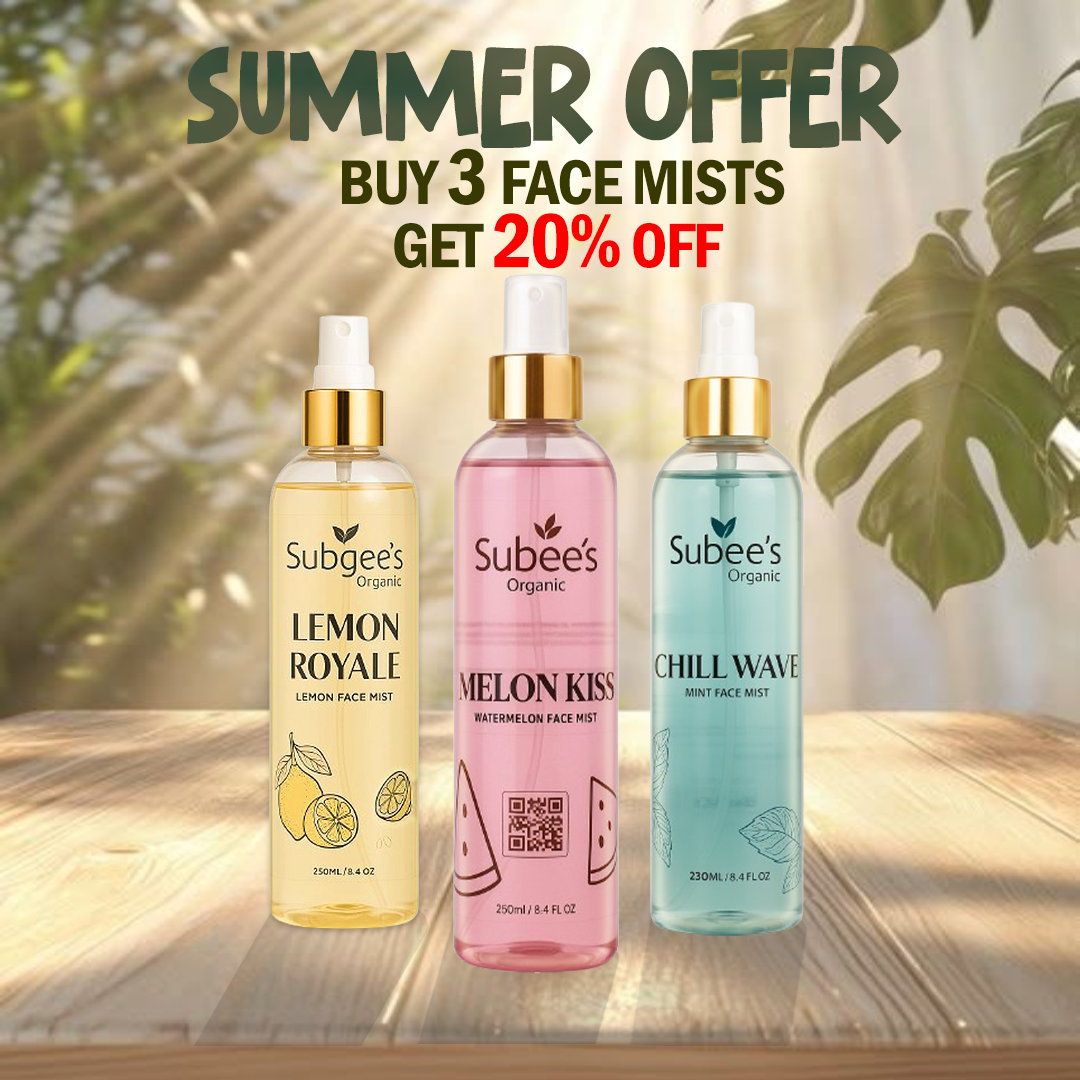🌞 Summer Mist Bundle | 3 Face Mists + 20% OFF