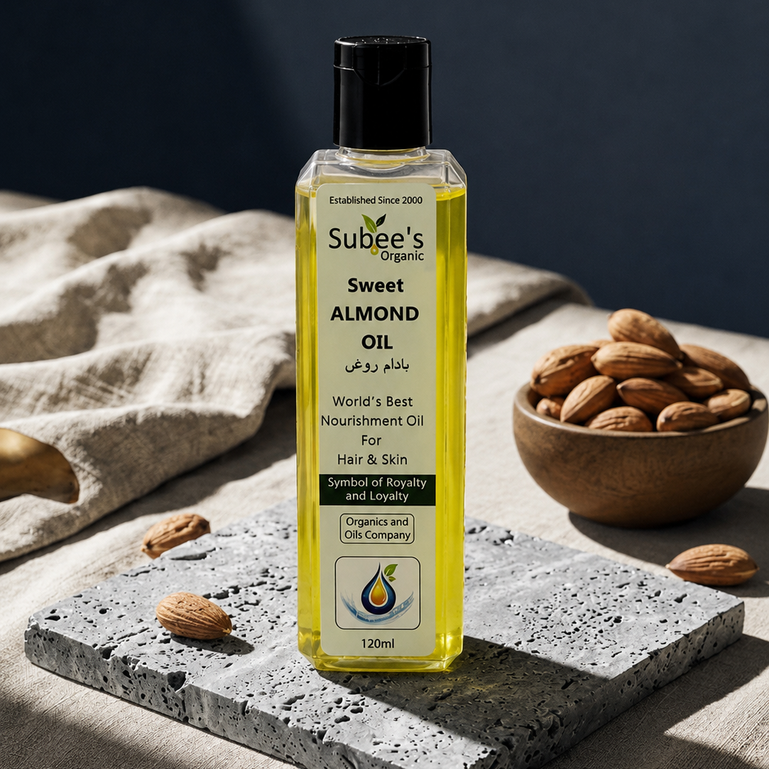 Sweet Almond Oil Subees Organic